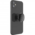 PopSockets Phone Holder PopGrip Original Translucent Black Smoke