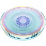PopSockets Phone Holder PopGrip Original Clear Iridescent PopSockets Phone Holder PopGrip Original Clear Iridescent