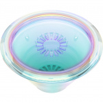 PopSockets Phone Holder PopGrip Original Clear Iridescent PopSockets Phone Holder PopGrip Original Clear Iridescent