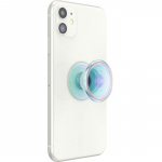PopSockets Phone Holder PopGrip Original Clear Iridescent PopSockets Phone Holder PopGrip Original Clear Iridescent