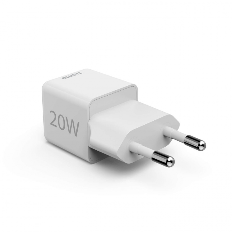 Hama Charger USB-C PD 20W Fast White