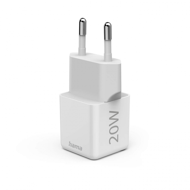 Hama Charger USB-C PD 20W Fast White