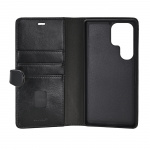 Buffalo Wallet 2in1 Samsung S25 Ultra 5G Leather 3 Card Black