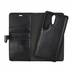 Buffalo Wallet 2in1 Samsung S25 Ultra 5G Leather 3 Card Black
