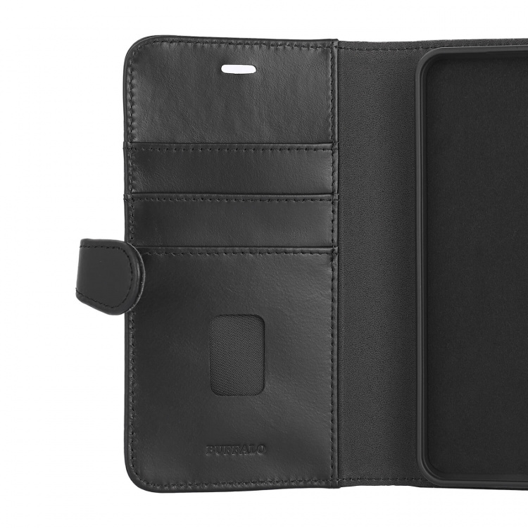Buffalo Wallet 2in1 Samsung A56 5G Leather 3 Card Black