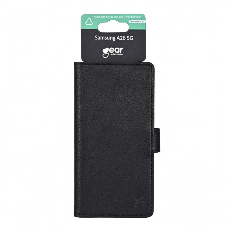 Gear Wallet Samsung A26 Ultra 5G Classic 3 Card Recycled Black