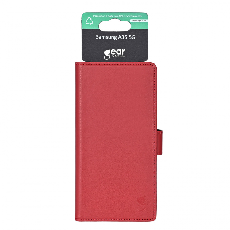 Gear Wallet Samsung A36 Ultra 5G Classic 3 Card Recycled Red Gear Wallet Samsung A36 Ultra 5G Classic 3 Card Recycled Red