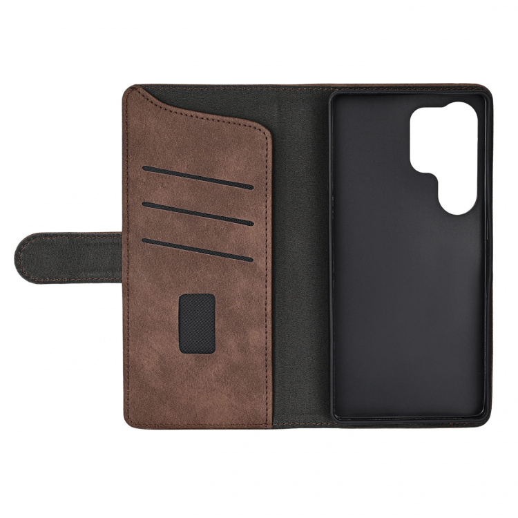 Gear Wallet Samsung S25 Ultra 5G Classic 3 Card Recycled Brown