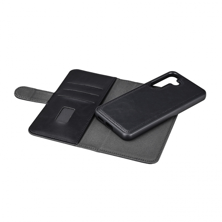 Gear Wallet 2in1 Samsung S25 5G 3 Card Recycled Black