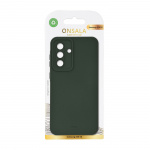 Onsala Phone Case Samsung A36 5G Back Silicone Touch Recycled Olive Green