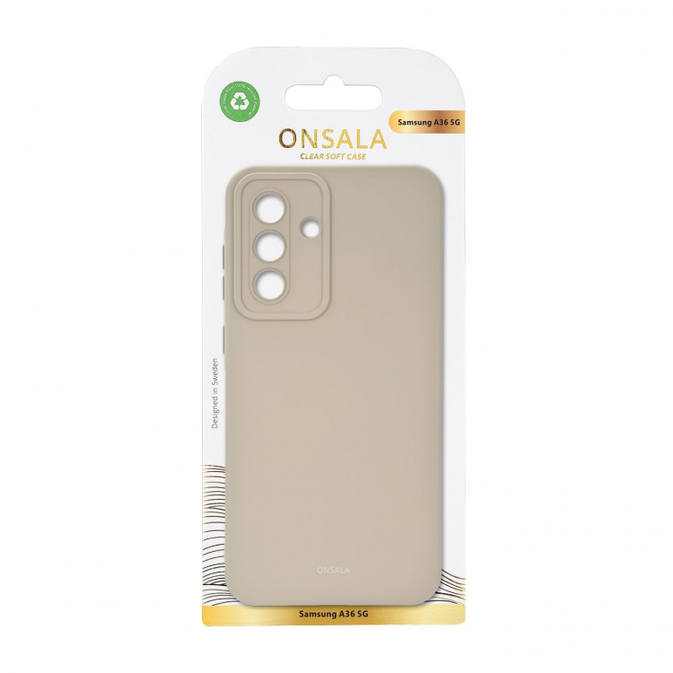 Onsala Phone Case Samsung A36 5G Back Silicone Touch Recycled Concrete Onsala Phone Case Samsung A36 5G Back Silicone Touch Recycled Concrete