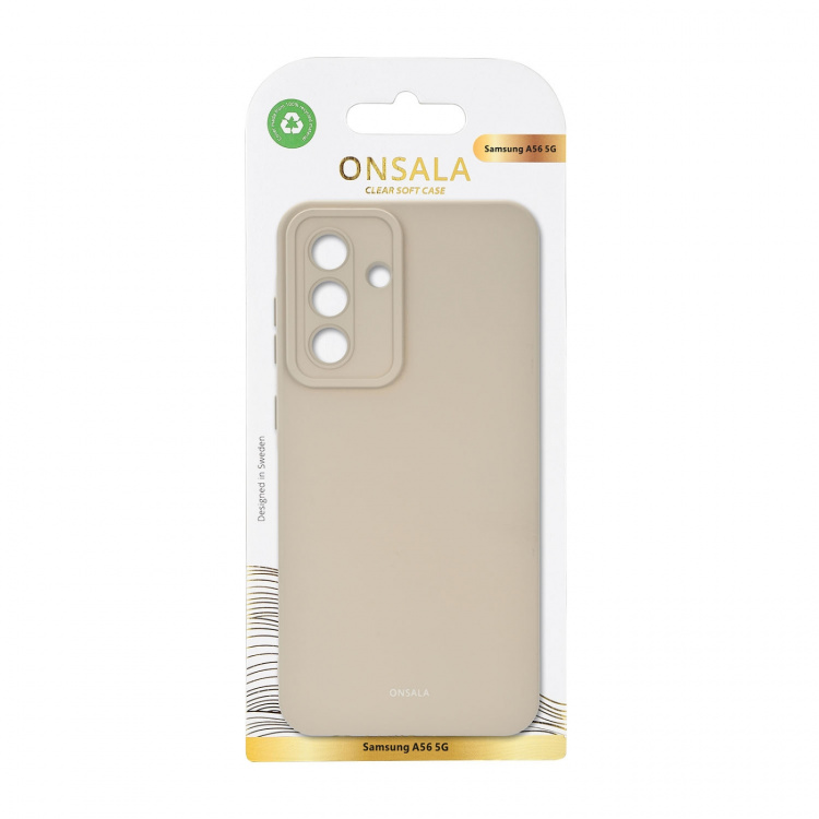 Onsala Phone Case Samsung A56 5G Back Silicone Touch Recycled Concrete Onsala Phone Case Samsung A56 5G Back Silicone Touch Recycled Concrete