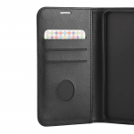 Radicover Phone Case Samsung A26 5G Flipcover Anti Radi RFID 3 Card Black PU Radicover Phone Case Samsung A26 5G Flipcover Anti Radi RFID 3 Card Black PU