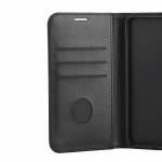 Radicover Phone Case Samsung A56 5G Flipcover Anti Radi RFID 3 Card Black PU