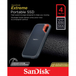 SanDisk Bärbar SSD Extreme 4TB 1050MB/s Läs 1000MB/s Skriv SanDisk Bärbar SSD Extreme 4TB 1050MB/s Läs 1000MB/s Skriv