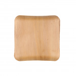 Maku Plate Palm Leaf 25x25cm 10 Pcs