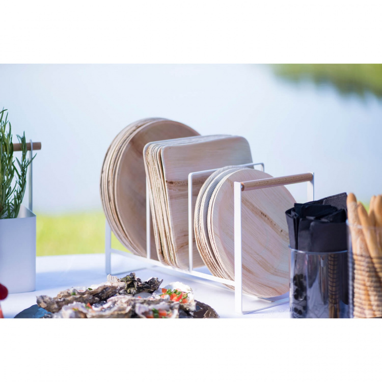 Maku Plate Palm Leaf 25x25cm 10 Pcs