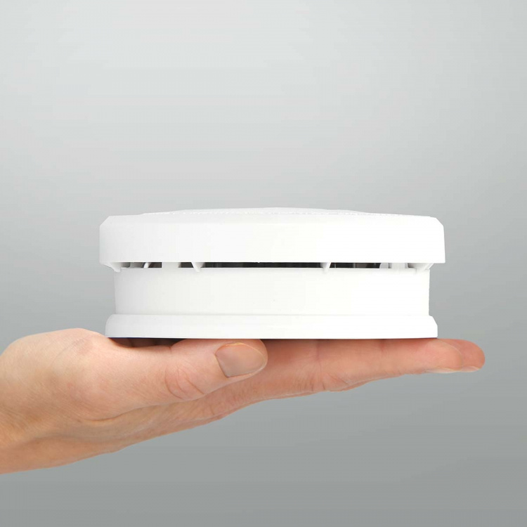 Alecto Smoke detector with hush button 3-pack White Alecto Smoke detector with hush button 3-pack White