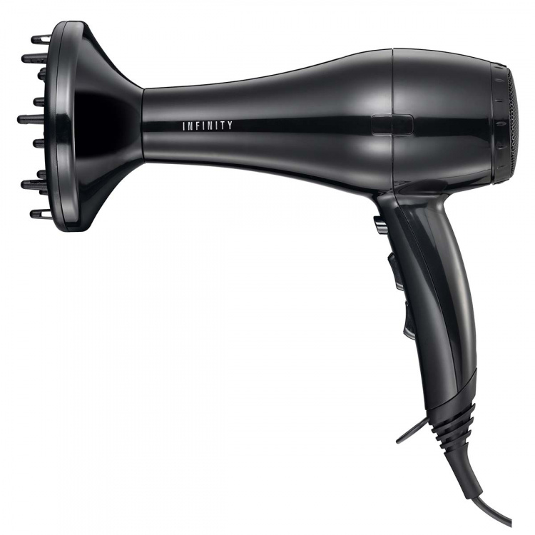 MELISSA Hair dryer 2 speed and 3 heat settings 2000W Black