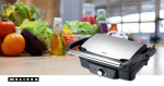 MELISSA Panini / Table grill 1600W Black / Stainless Steel top housing MELISSA Panini / Table grill 1600W Black / Stainless Steel top housing