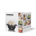 MELISSA Egg boiler 7 eggs with transparent button 360W Black