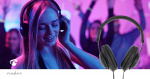 Nedis Over-Ear Wired Headphones | USB-C™ | Cable length: 1.20 m | Volume control | Black