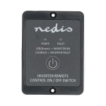 Nedis Power Inverter Remote Control | 6.00 m | RJ12 | Black