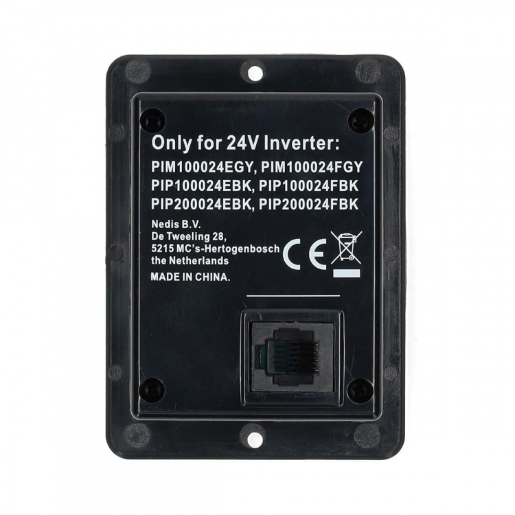 Nedis Power Inverter Remote Control | 6.00 m | RJ12 | Black