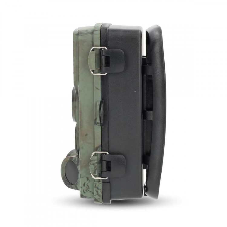 Nedis Wildlife Camera | 4K@10fps | 50 MPixel | 5 MPixel CMOS | IP65 | Black No-Glow IR | Night vision | Viewing angle: 60 ° | Motion sensor | Detection angle: 130 ° | Detection range: 20 m | Screen size: 2.4 