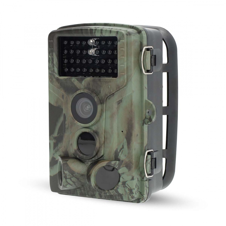 Nedis Wildlife Camera | 4K@10fps | 50 MPixel | 5 MPixel CMOS | IP65 | Black No-Glow IR | Night vision | Viewing angle: 60 ° | Motion sensor | Detection angle: 130 ° | Detection range: 20 m | Screen size: 2.4 