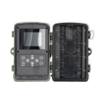 Nedis Wildlife Camera | 4K@10fps | 50 MPixel | 5 MPixel CMOS | IP65 | Black No-Glow IR | Night vision | Viewing angle: 60 ° | Motion sensor | Detection angle: 130 ° | Detection range: 20 m | Screen size: 2.4 