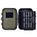 Nedis Wildlife Camera | 4K@10fps | 50 MPixel | 8 MPixel CMOS | IP65 | Black No-Glow IR | Night vision | Viewing angle: 100 ° | Motion sensor | Detection angle: 120 ° | Detection range: 25 m | Screen size: 2.4 