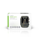 Nedis Wildlife Camera | 4K@10fps | 50 MPixel | 8 MPixel CMOS | IP65 | Black No-Glow IR | Night vision | Viewing angle: 100 ° | Motion sensor | Detection angle: 120 ° | Detection range: 25 m | Screen size: 2.4 
