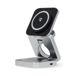Nedis Wireless Charger | 3-in-1 | 2.5 / 5 / 15 W | LED-indicator in use | Including cable | USB-A / USB-C™ | 1.50 m