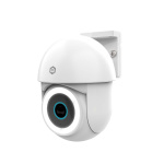 Nedis SmartLife Outdoor Camera | 3MP Full HD 1296p | Pan tilt | IP65 | Cloud Storage (optional) / microSD (not included) / Onvif | 5 V DC | With motion sensor | Night vision | White