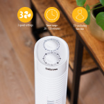 Tristar Pelarfläkt med timer