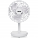 Tristar Laddbar Bordsfläkt Vit