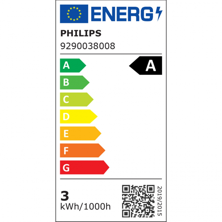 Philips LED E14 Kron B35 2,3W (40W) Frostad 485lm 2700K Energiklass A