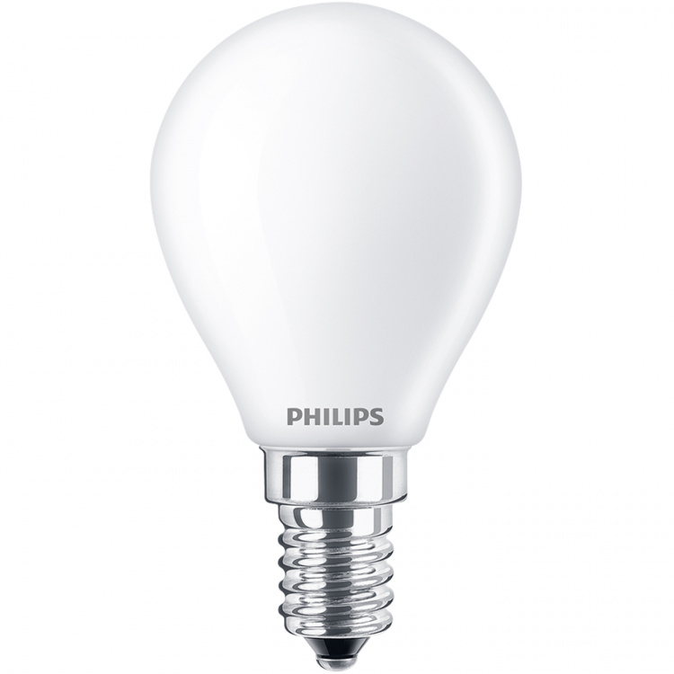 Philips LED E14 Klot P45 2,3W (40W) Frostad 485lm 2700K Energiklass A