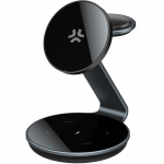 Celly MAGSTAND3IN1EVO 3-i-1-magnetiskt ställ Trådlös laddning 15W
