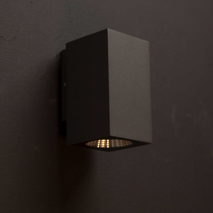 Llitt Mathias I Väggarmatur LED IP65 3000K 3W 290lm Antracit