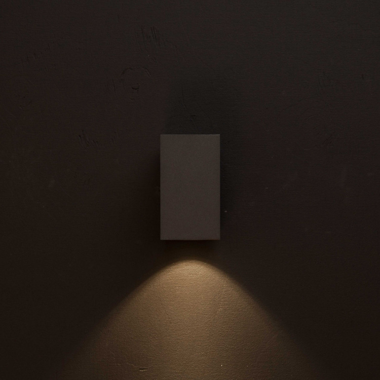 Llitt Mathias I Väggarmatur LED IP65 3000K 3W 290lm Antracit