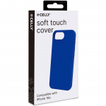 Celly Cromo Soft rubber case iPhone SE 4 Blå Celly Cromo Soft rubber case iPhone SE 4 Blå