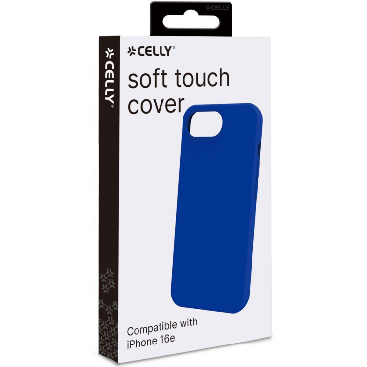 Celly Cromo Soft rubber case iPhone SE 4 Blå Celly Cromo Soft rubber case iPhone SE 4 Blå