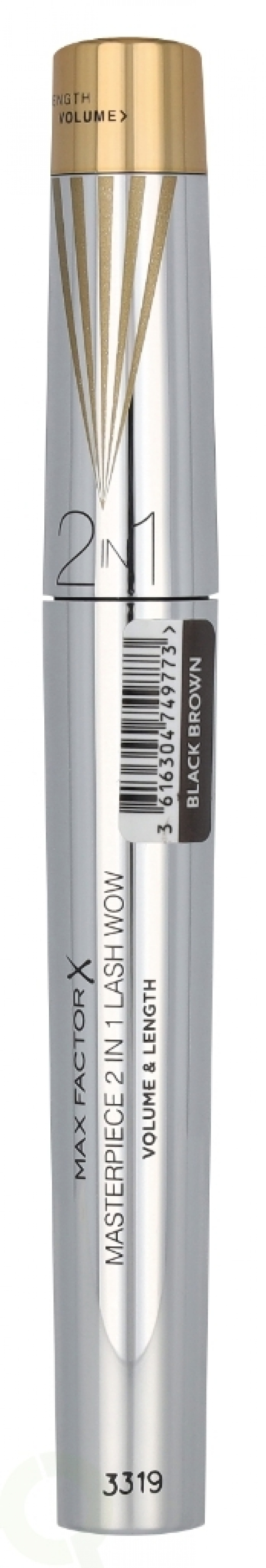 Max Factor Masterpiece 2 In 1 Lash Wow Mascara 7 ml #02 Black Brown