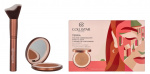 Collistar Bronzing Powder Set 10 g Bronzing Powder 4.4 Hawaii Matte 10g/Contouring Brush