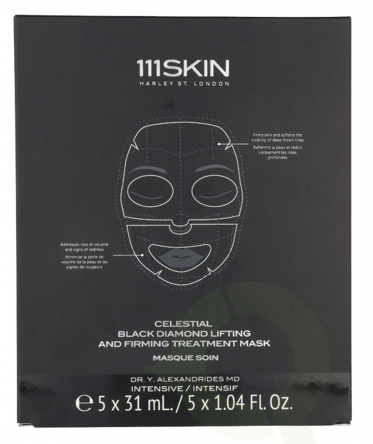 111Skin Celestial Black Diamond L.&F. Treatment Mask Set 155 ml 5x31ml