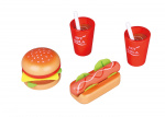 Small Wood Lunch for Two – Hamburger and Hot Dog Set Menu (L40152)