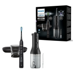 Philips Black Cordless Power Flosser DiamondClean 9000 (HX3886/43)