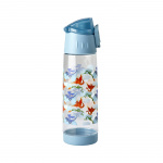 RICE Kids Drinking Bottle with Dragon Print - Blue - 500 ml